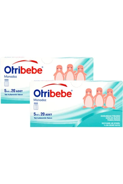 Otribebe Monodoz Steril Deniz Suyu 20 Flakon-2 Kutu ürün görseli 1