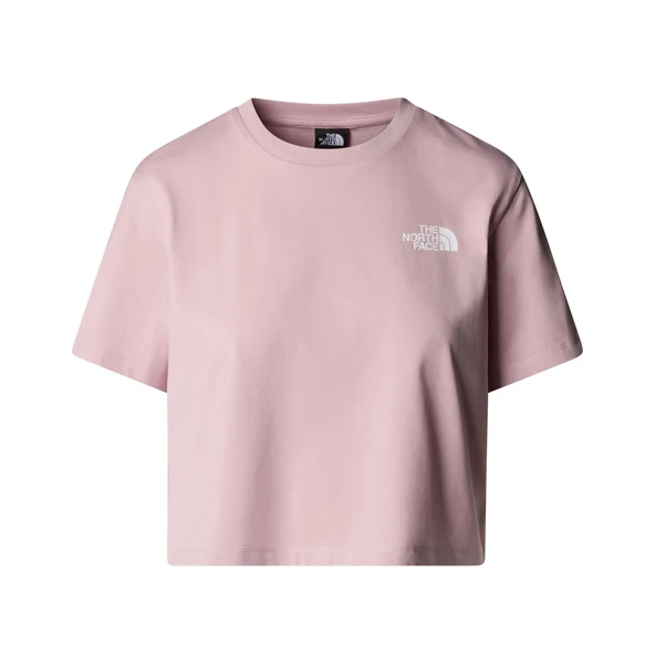 The North Face  Kadın SIMPLE DOME CROPPED RELAXED Tişört  NF0A87U40SO1 ürün görseli 1