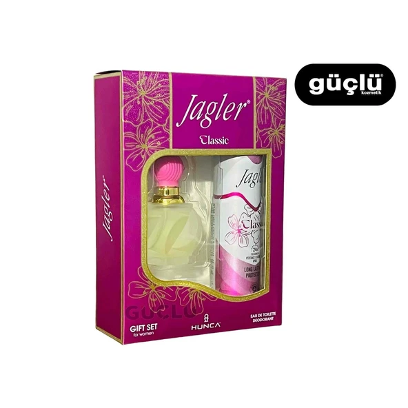 Jagler Set Bayan Edt 60ml Kadın Parfümü + 150ml Deodorant ürün görseli 1