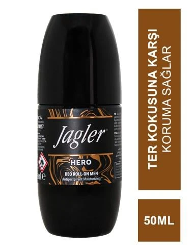 Jagler  Deo Roll-On Hero Erkek 50ml ürün görseli 1