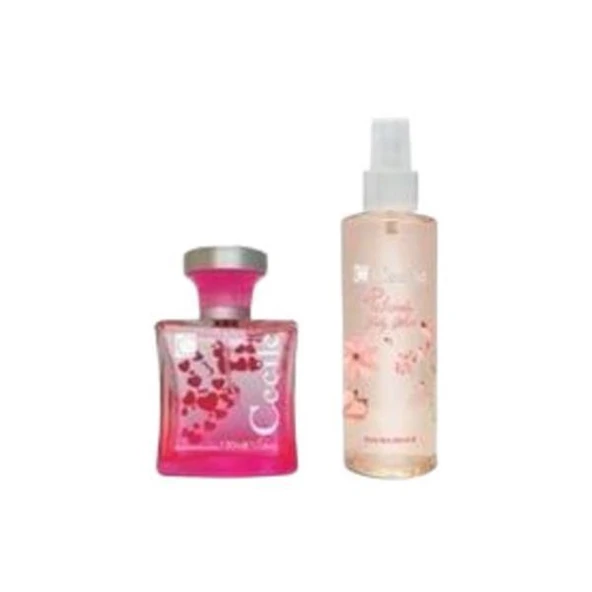 Cecile Parfüm Set Bayan Lovely 100ml Edt+ Vücut Spreyi Edc 150ml ürün görseli 1