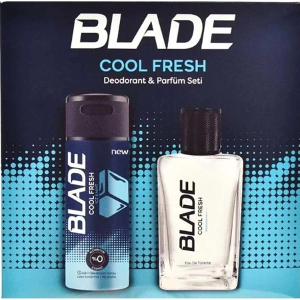 Blade Cool Fresh Edt 70ml + Dedorant 150ml Erkek Parfüm Set ürün görseli 1