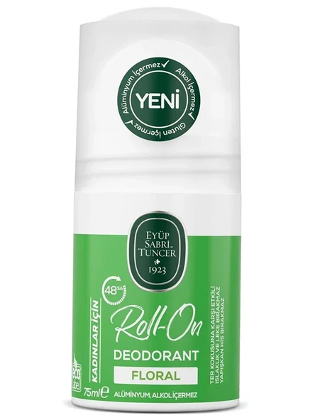 Eyüp Sabri Tuncer Roll-On Deodorant 75ml Floral ürün görseli 1