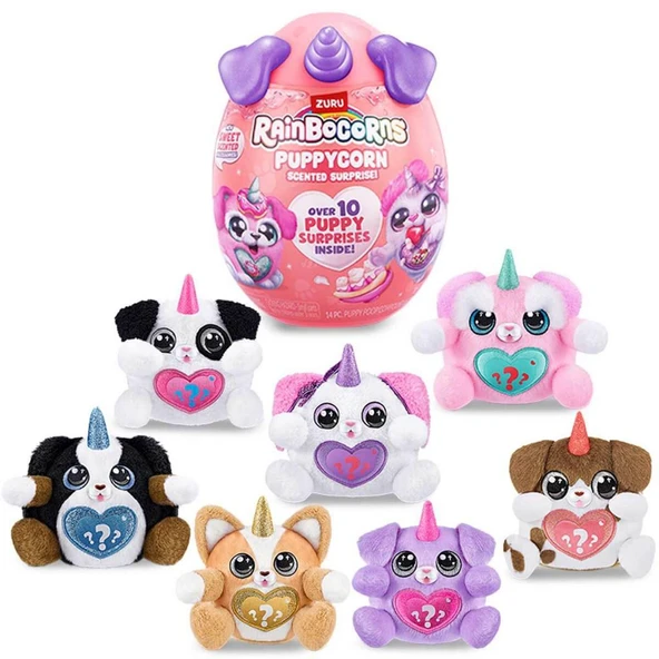 Rainbocorns Puppycorn Koku Sürprizi Sürpriz Paket S8 Mor RAR27000-M ürün görseli 1