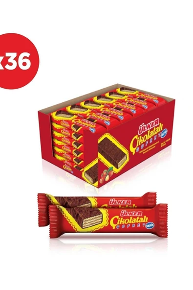 Ülker Çikolatalı Gofret 36 G 36'lı ürün görseli 1