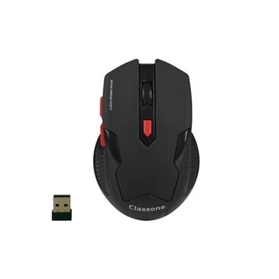 Classone WG100 Gaming Serisi Kablosuz Mouse 1600 DPI -Siyah ürün görseli 1