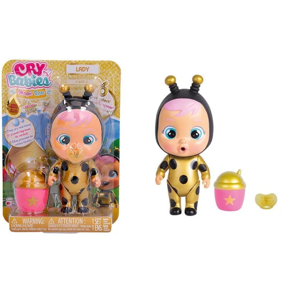 Cry Babies MT Gold Serisi Bebeği Lady CYM19000-3 ürün görseli 1