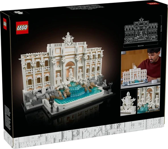 LEGO Architecture 21062 Trevi Fountain - Resim 2