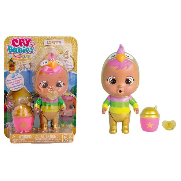 Cry Babies MT Gold Serisi Bebeği Loretta CYM19000-4 ürün görseli 1