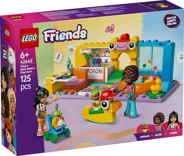 LEGO Friends 42645 Aliya's Baby Sister's Playroom ürün görseli 1