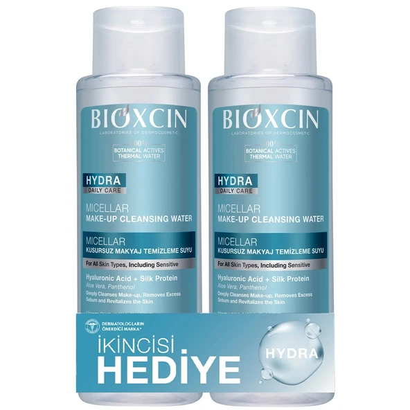 Bioxcin Hydra Micellar Kusursuz Makyaj Temizleme Suyu 2 x 500 ml ürün görseli 1