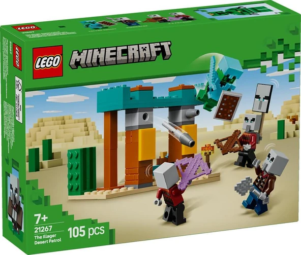 LEGO Minecraft 21267 The Illager Desert Patrol ürün görseli 1