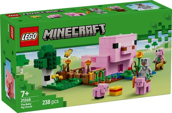 LEGO Minecraft 21268 The Baby Pig House ürün görseli 1