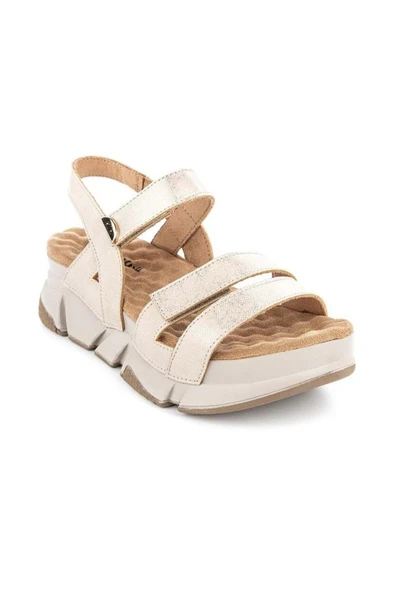 Muya Olimba 34201-002 Anatomik Taban Kadın Sandalet Bej 36-40 ürün görseli 1
