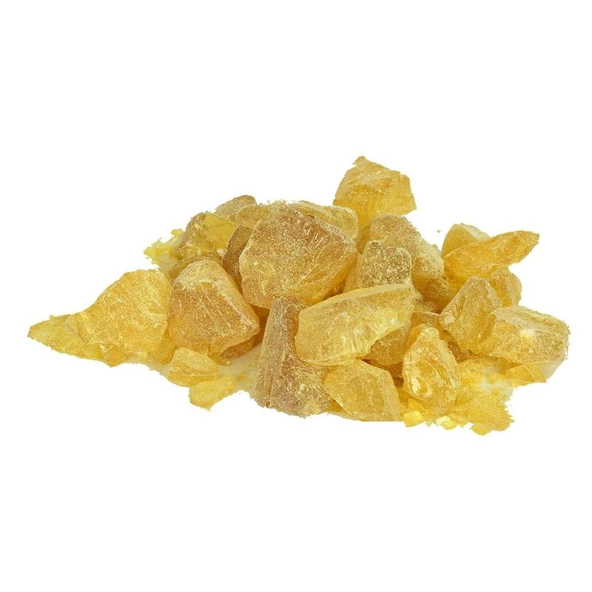 Doğal Saf Reçine 1.Kalite Granül Çakıl Sarı Reçine 100GR ürün görseli 1