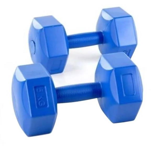 Avessa 6 Kg Plastik Dambıl Çift - Resim 2