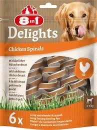 Smart Delights Chicken Spirals Tavuklu Burgu Köpek Ödülü (6'lı) 60gr ürün görseli 1