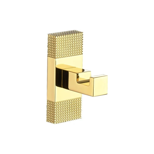 FONTANA TEKLİ BORNOZ ASKILIK ALTIN (FC-60201) ürün görseli 1