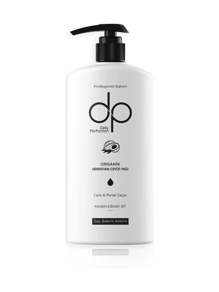 Dp Daily Perfection Saç Bakım Kremi Organik Hindistan Cevizi Yağı 500 ml ürün görseli 1