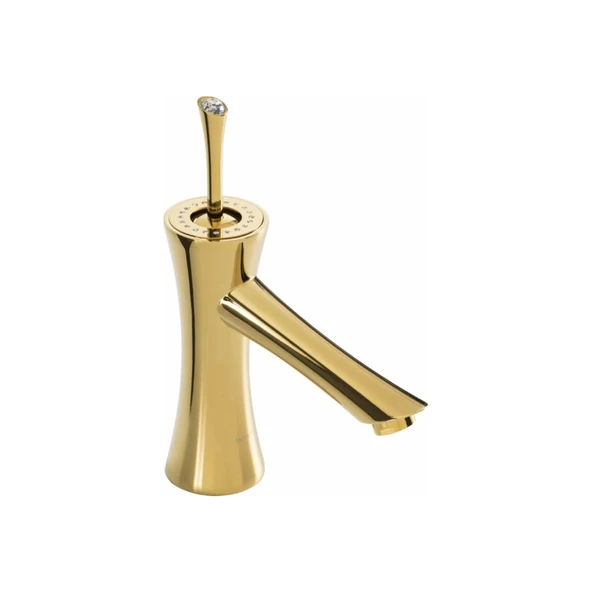 FONTANA LAVABO BATARYASI TAŞLI ALTIN (F-612) ürün görseli 1