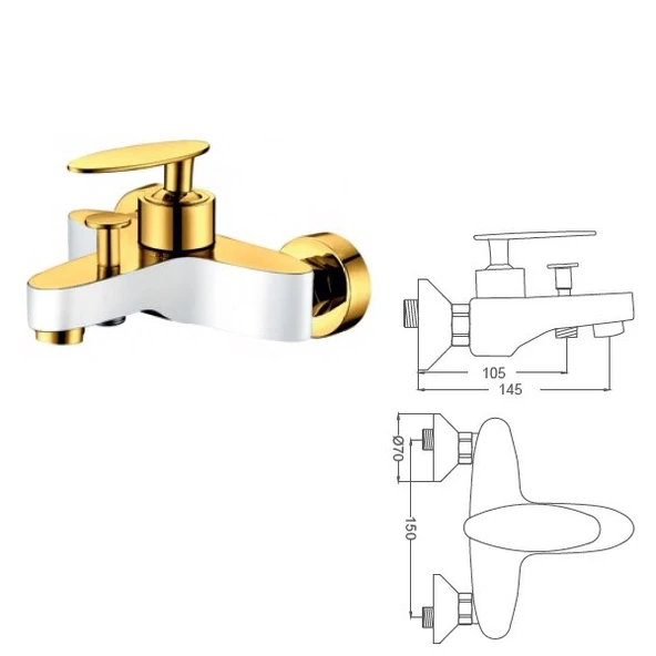 GMS PERA MİX BANYO BATARYASI ürün görseli 1