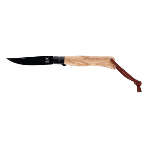 Main Knives 2000-L8 Titanyum Urban Line 8,7cm Çakı Zeytin Ağacı ürün görseli 1