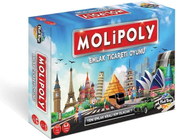 Moli Toys Molipoly Emlak Ticaret Oyunu 8681511001476 ürün görseli 1