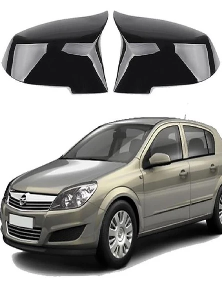Opel Astra H 05-09 Araca Özel Batman Yarasa Ayna Kapağı Pianoblack ürün görseli 1