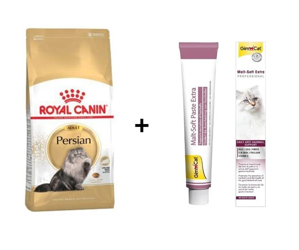 Royal Canin Persian Yetişkin Kedi Maması 4 kg + Gimcat Malt 100 Gr ürün görseli 1