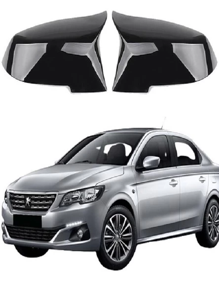 Peugeot 301 Araca Özel Batman Yarasa Ayna Kapağı Pianoblack ürün görseli 1