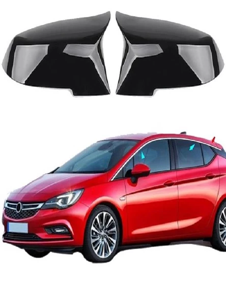 Opel Astra K Araca Özel Batman Yarasa Ayna Kapağı Pianoblack ürün görseli 1