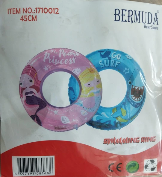 BESTWAY SİMİT DESENLİ 45 CM MAVİ ürün görseli 1