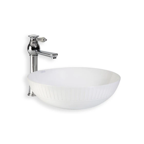 LENA TEZGAHÜSTÜ LAVABO E-4617 ürün görseli 1