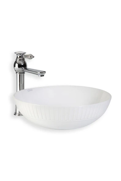 LENA TEZGAHÜSTÜ LAVABO E-4617 - Resim 3