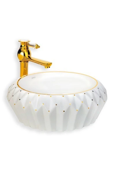LENA TEZGAHÜSTÜ LAVABO E-8138 - Resim 2