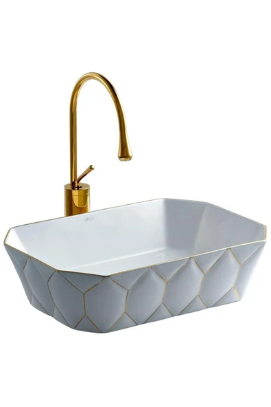 LENA TEZGAHÜSTÜ LAVABO E-8141 - Resim 2