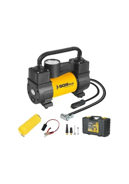 Sgs 5391 Araç Hava Kompresörü 12v 150 Psı Basınç Göstergeli ürün görseli 1