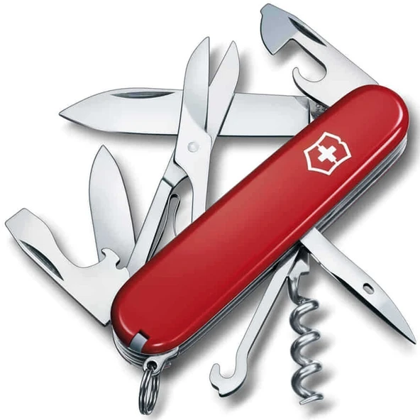 Victorinox 1.3703 Climber 14 Fonksiyon İsviçre Çakısı - Kırmızı ürün görseli 1