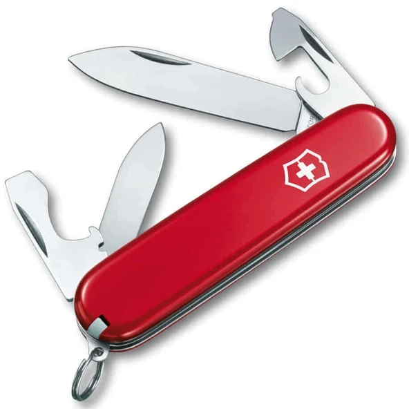 Victorinox 0.2503 Recruit 10 Fonksiyon İsviçre Çakısı - Kırmızı ürün görseli 1