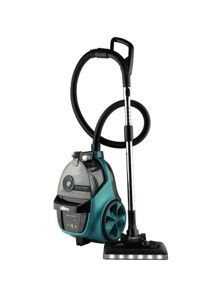Stilevs Maxtron Premium 800 W Toz Torbasız Elektrikli Süpürge Sedefli Mavi ürün görseli 1