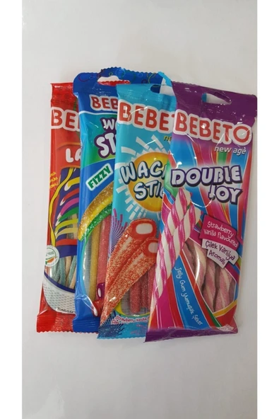 BEBETO Jelibon Sticks 4'lü Paket ürün görseli 1