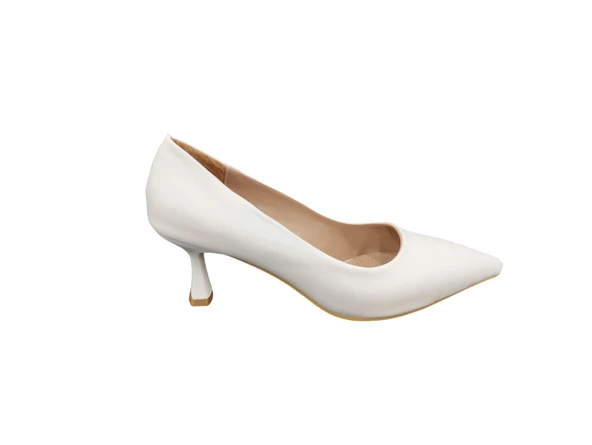 Ventes 20492184Z 6 cm Kadeh Topuk Sivri Burun Kadın Stiletto Ayakkabı ürün görseli 1
