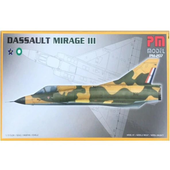 Dassault Mirage iii Pm Model Demonte Plastik Maket ürün görseli 1