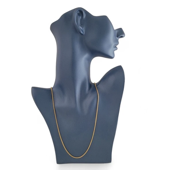 Örgü Çelik Zincir 60 cm Gold ürün görseli 1