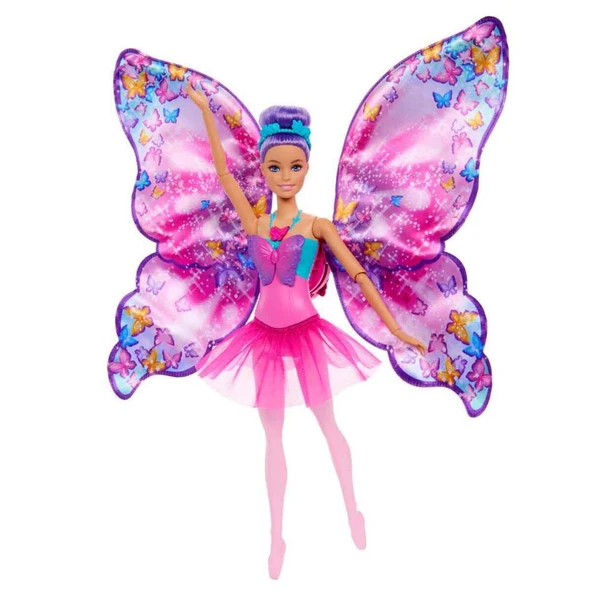 Barbie Kelebek Dansçı Bebek HXJ10 ürün görseli 1