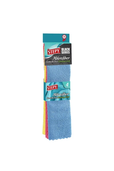 STEPY Mıcrofıber Temızlık Bezı 4 Lu ürün görseli 1