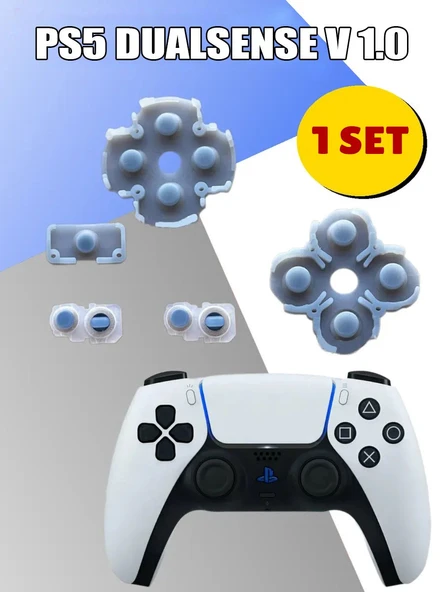 Ps5 İç Lastik V1 Silikon İletken PS5 Dualsense Versiyon 1 Tamir Yedek Parça ürün görseli 1