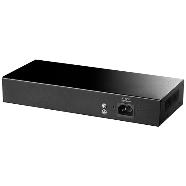 CUDY GS2008PS2 8 PORT 10/100/1000 8 PORT POE 2 X SFP YONETILEBILIR RACK MOUNT SWITCH ürün görseli 1