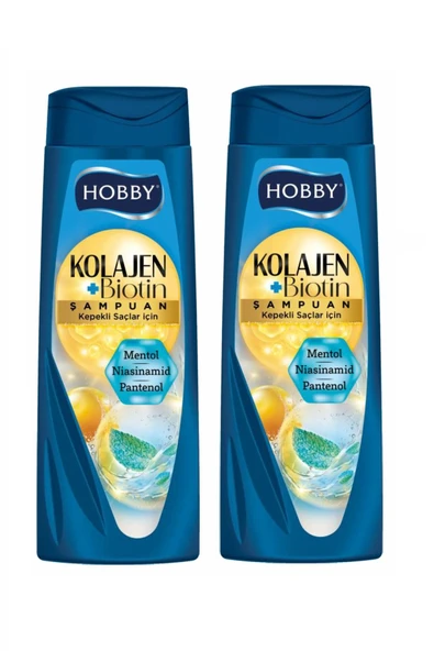 Hobby Şampuan Kolajen Mentol Kepekli Saç 480 Ml x 2 Adet ürün görseli 1