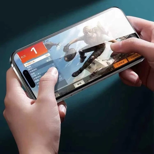 iPhone 15 Pro Davin Seramik Ekran Koruyucu - Resim 3